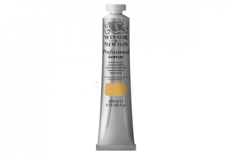 Prof Acrylic 200ML NAPLES YELLOW 422 Prof Acrylic 200ML NAPLES YELLOW 422