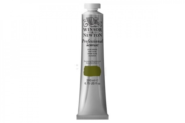 Prof Acrylic 200ML OLIVEGRØNN 447