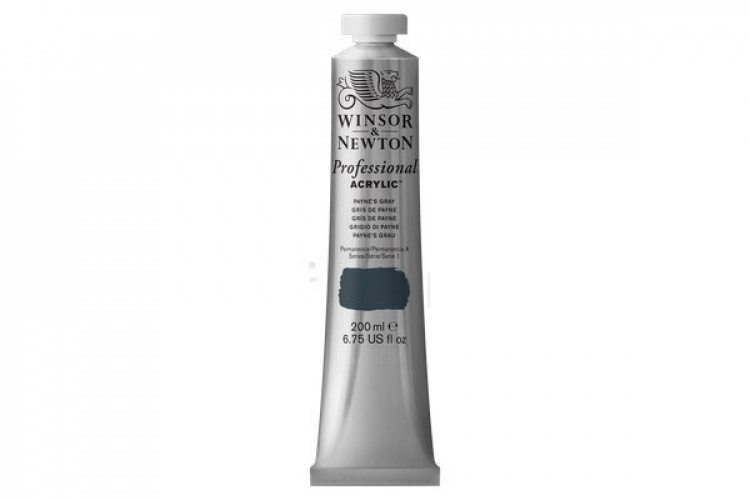 Prof Acrylic 200ML PAYNES GRAY 465