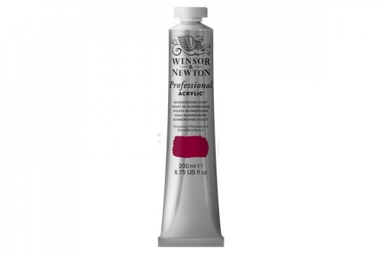 Prof Acrylic 200ML QUINACRIDONE VIOLET 550 Prof Acrylic 200ML QUINACRIDONE VIOLET 550