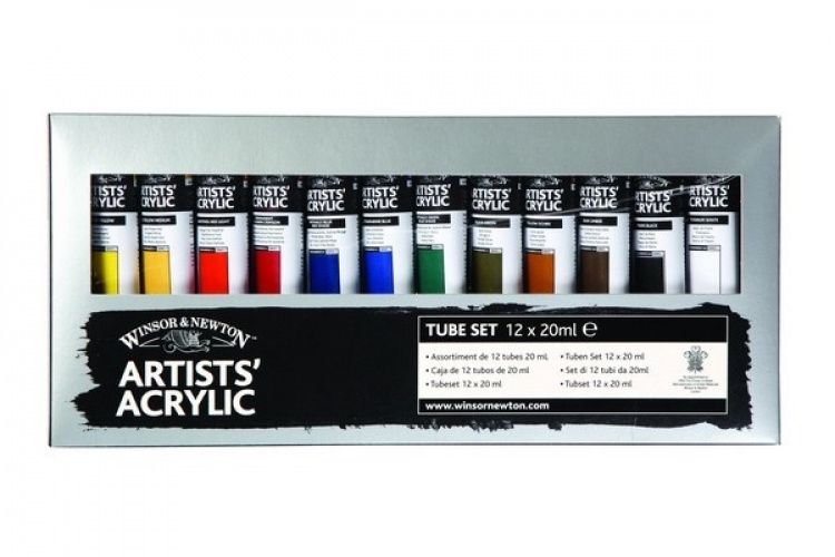 PROFESSIONAL ACRYLIC COLOUR Startsett 12x20 ml PROFESSIONAL ACRYLIC COLOUR Startsett 12x20 ml