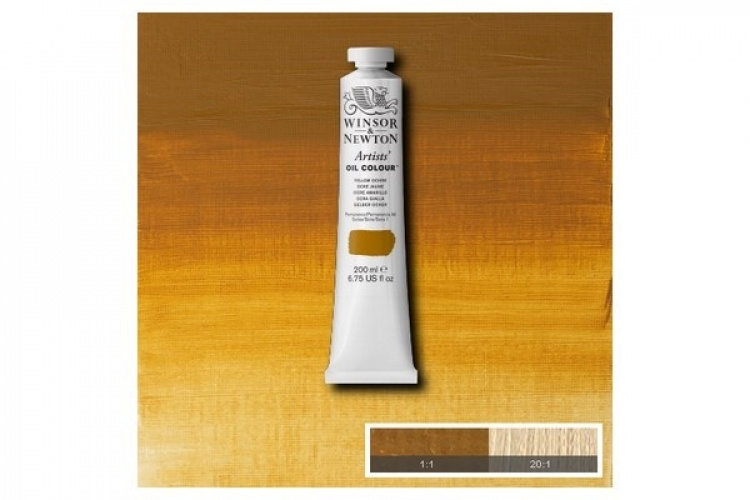 Artists Oil Col 200ML YELLOW OCHRE 744 Artists Oil Col 200ML YELLOW OCHRE 744