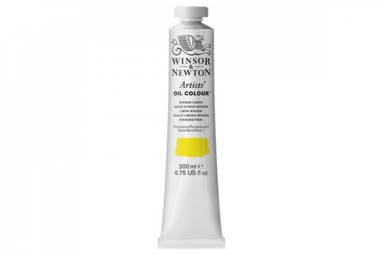 Artists Oil Col 200ML Winsor LEMON 722