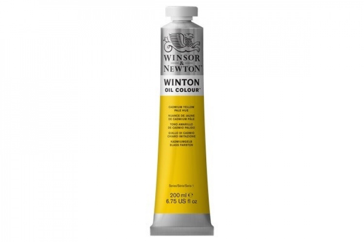 WINTON OIL COL 200 ml Cad gul blek fargetone (08) 119