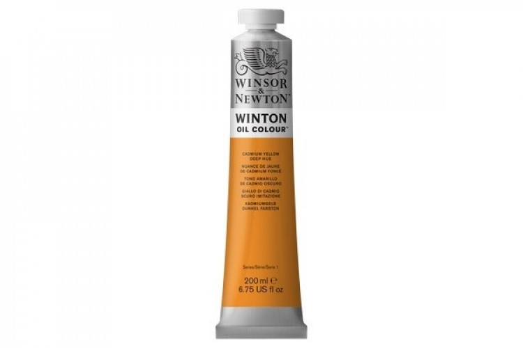 WINTON OIL COL 200 ml Cad gul dyp fargetone (46) 115 WINTON OIL COL 200 ml Cad gul dyp fargetone (46) 115