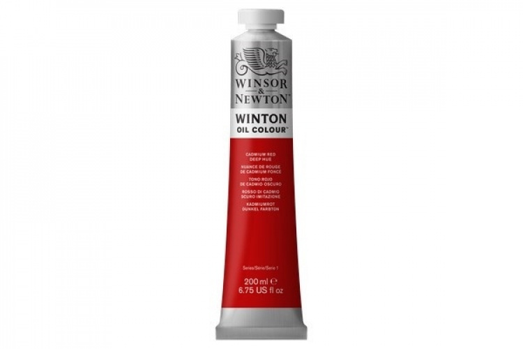 WINTON OIL COL 200 ml Cad rød dyp fargetone (06) 098