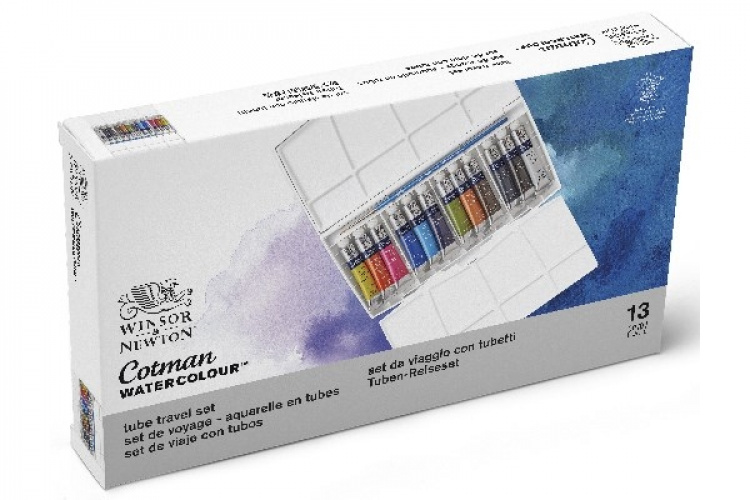 Cotman Water Colour Tube Painting box Plus