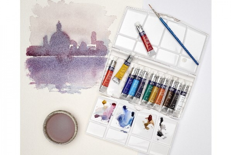 Cotman Water Colour Tube Painting box Plus