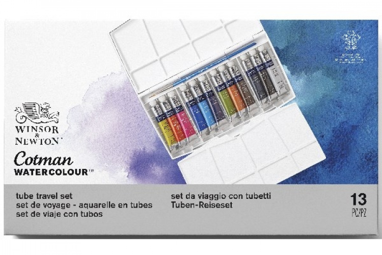 Cotman Water Colour Tube Painting box Plus