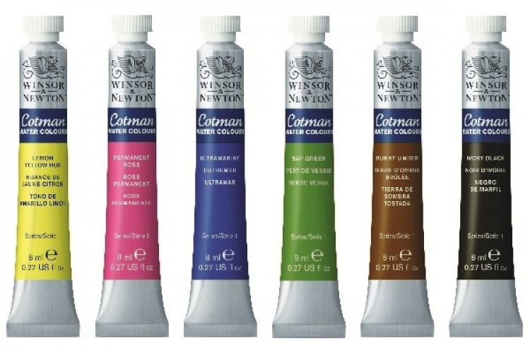 Cotman Water Colour Tubset 6x8 ml Cotman Water Colour Tubset 6x8 ml