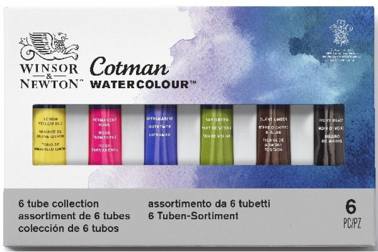 Cotman Water Colour Tubset 6x8 ml Cotman Water Colour Tubset 6x8 ml