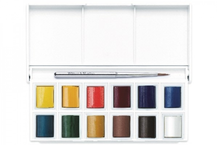 Cotman Water Col sketchers pocketbox 12 stk Cotman Water Col sketchers pocketbox 12 stk