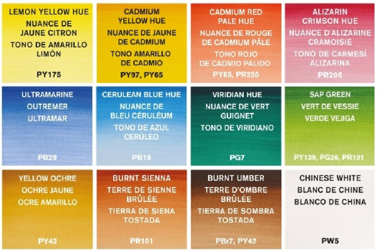 Cotman Water Col sketchers pocketbox 12 stk Cotman Water Col sketchers pocketbox 12 stk