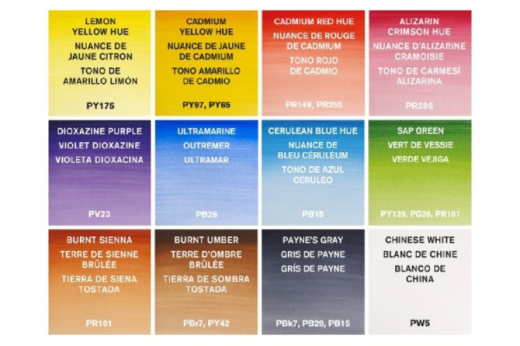 Cotman Water Colour Field-boks 12x1/2 panner