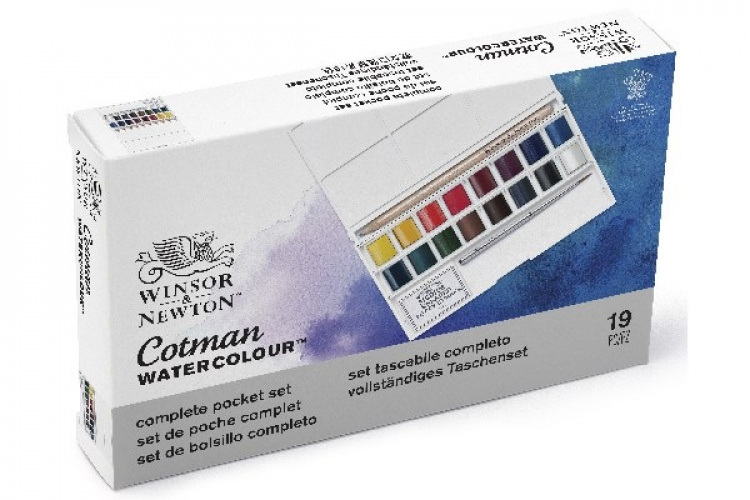 Cotman Water Colour Deluxe lommeeske