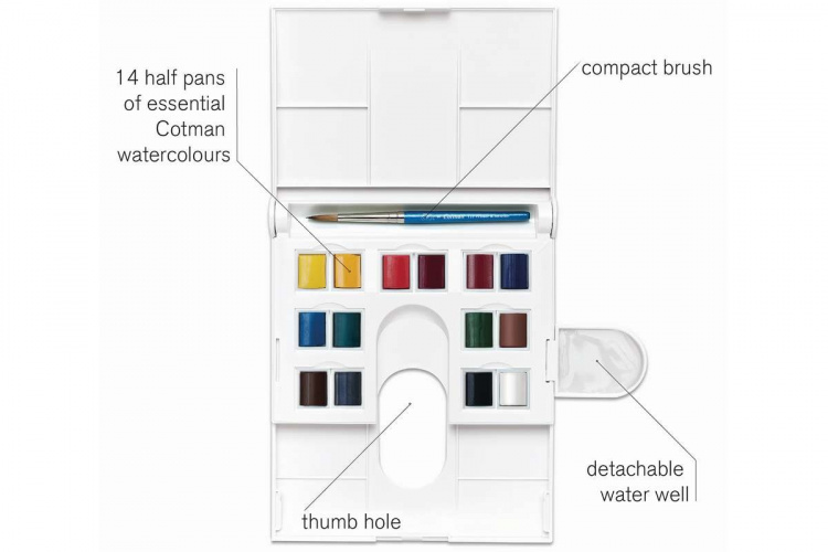 Cotman Akvarellfargesett