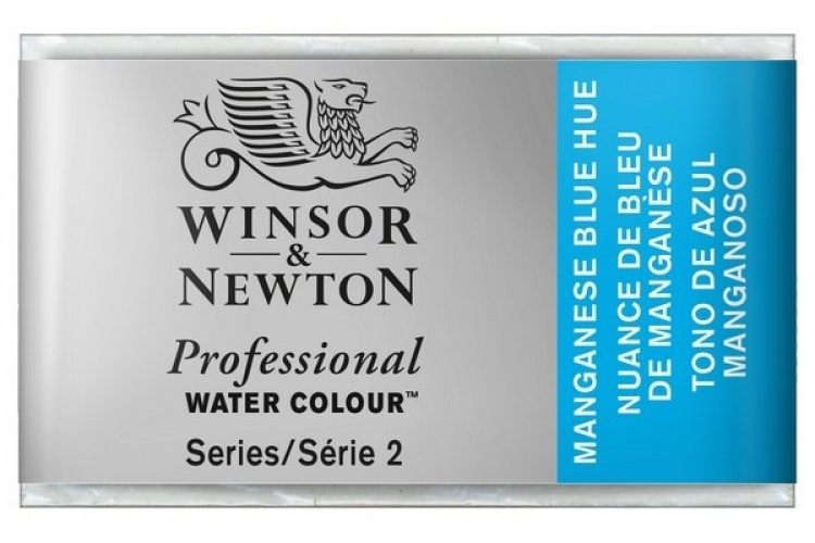 Prof Water Colour Pan/W Manganese Blue Hue 379