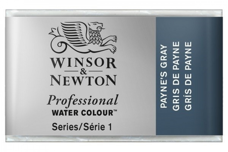 Prof Water Colour Pan/W Paynes Grey 465