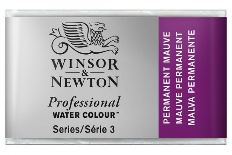 Prof Water Colour Pan/W Perm Mauve 491 Prof Water Colour Pan/W Perm Mauve 491