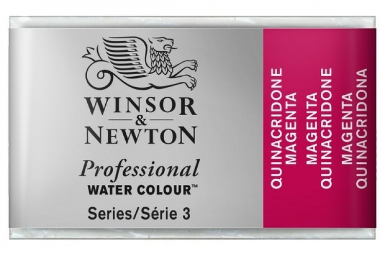 Prof Water Colour Pan/W Quinac Magenta 545