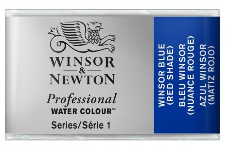 Winsor Prof Water Colour Pan/W Blue Rd 709 Winsor Prof Water Colour Pan/W Blue Rd 709