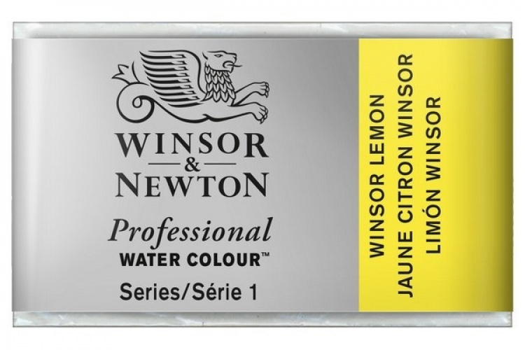 Winsor Prof Water Colour Pan/W Lemon 722 Winsor Prof Water Colour Pan/W Lemon 722