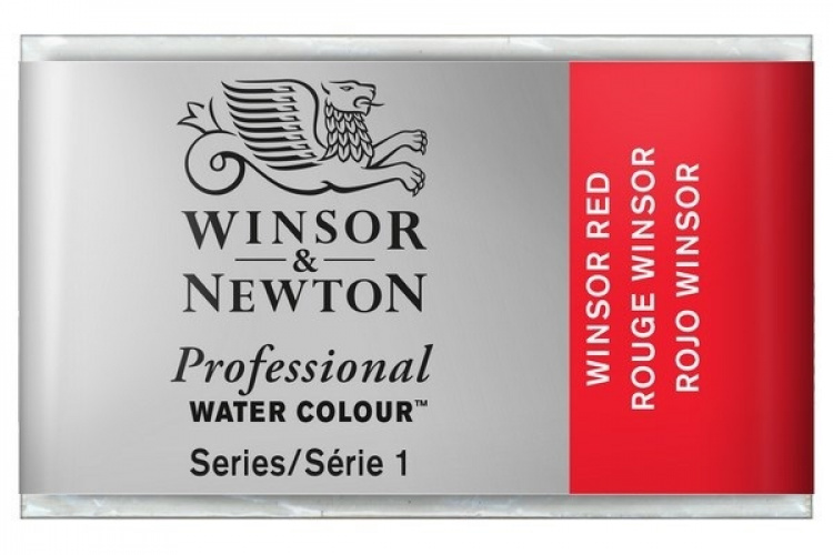 Prof Water Colour Pan/W Winsor Red 726 Prof Water Colour Pan/W Winsor Red 726