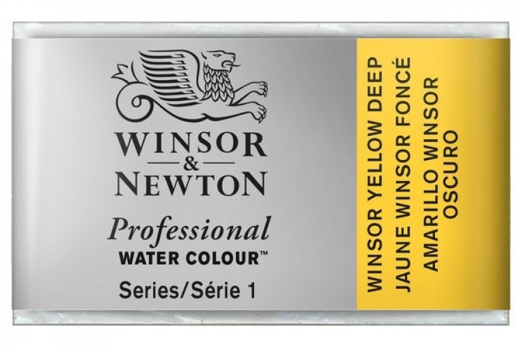 Winsor Prof Water Colour Pan/W Yell Dp 731