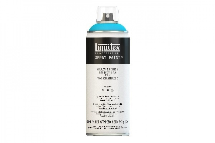 Liquitex Spraymaling 400ml Cerulean Blue Hue 6 6470 Liquitex Spraymaling 400ml Cerulean Blue Hue 6 6470