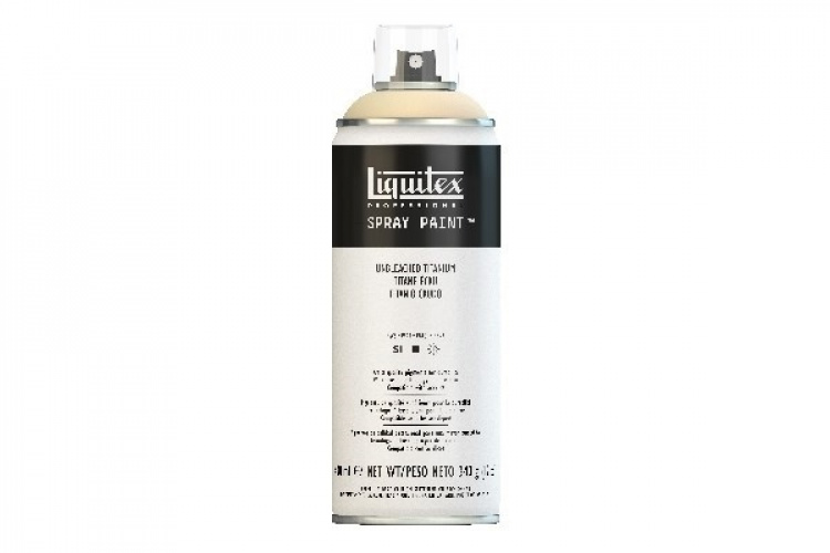 Liquitex Spraymaling 400ml Ubleket titan 0434