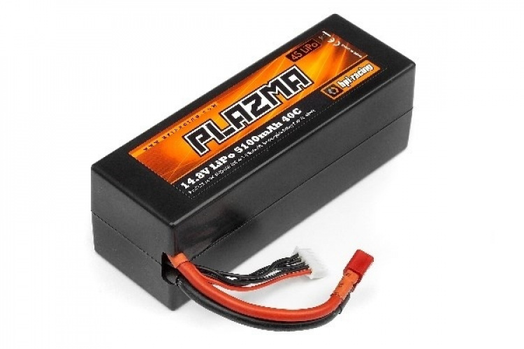 Plazma 14.8V 5100Mah 40C Lipo batteripakke 75.48Wh Plazma 14.8V 5100Mah 40C Lipo batteripakke 75.48Wh