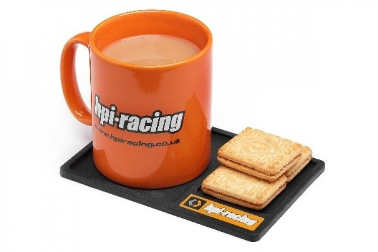 Liten gummi HPI Racing skruebrett (svart)