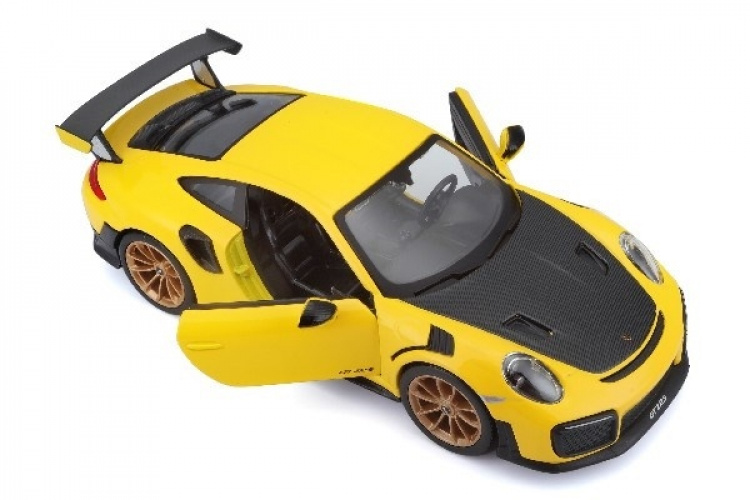 Porsche 911 GTS R2 1:24 Gul