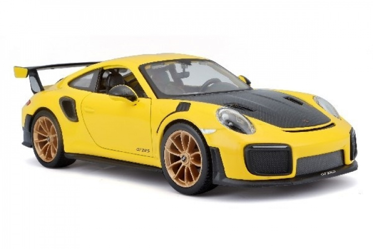 Porsche 911 GTS R2 1:24 Gul