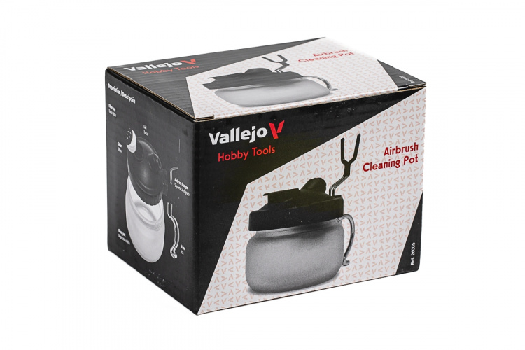 Rengjøringsbeholder for airbrush