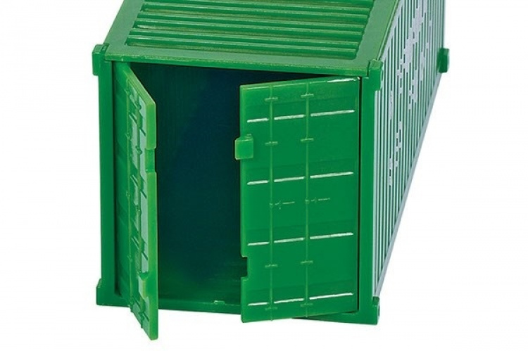 Lastebil med container 1:50