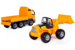 Volvo lastebil med dumper 865x225x325 mm