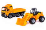 Volvo lastebil med dumper 865x225x325 mm
