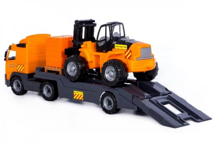 Volvo lastebil med gaffeltruck 750x230x345mm