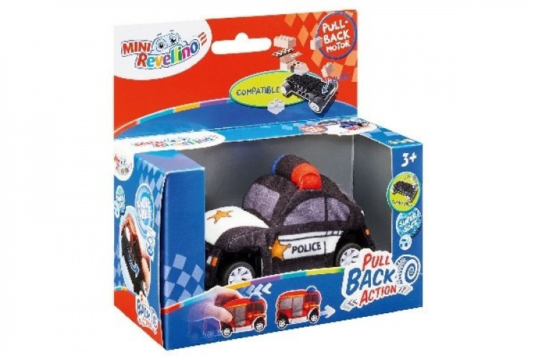 RevellMini ino Politibil trekker seg tilbake, Polisbil