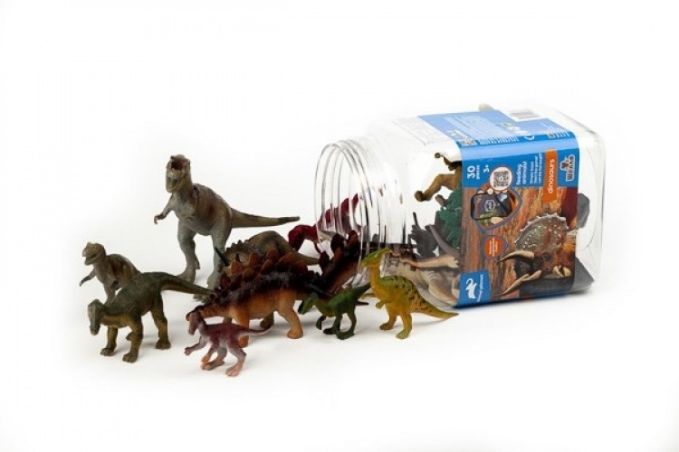 ANIMAL PLAnetto 30 dinosaurer i 3,2 liters beholder ANIMAL PLAnetto 30 dinosaurer i 3,2 liters beholder