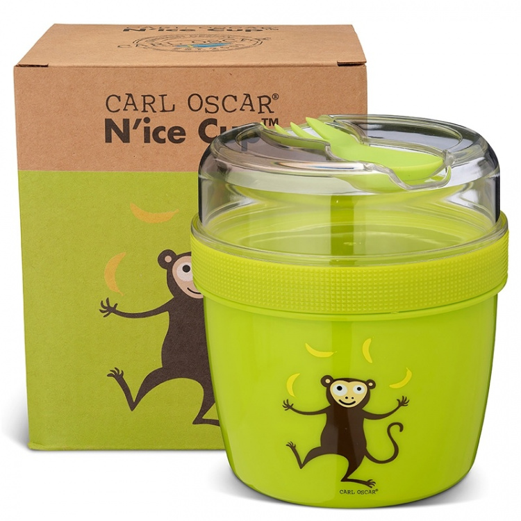 Carl Oscar N\'ice Cup - Matboks med kjøleskive Lime