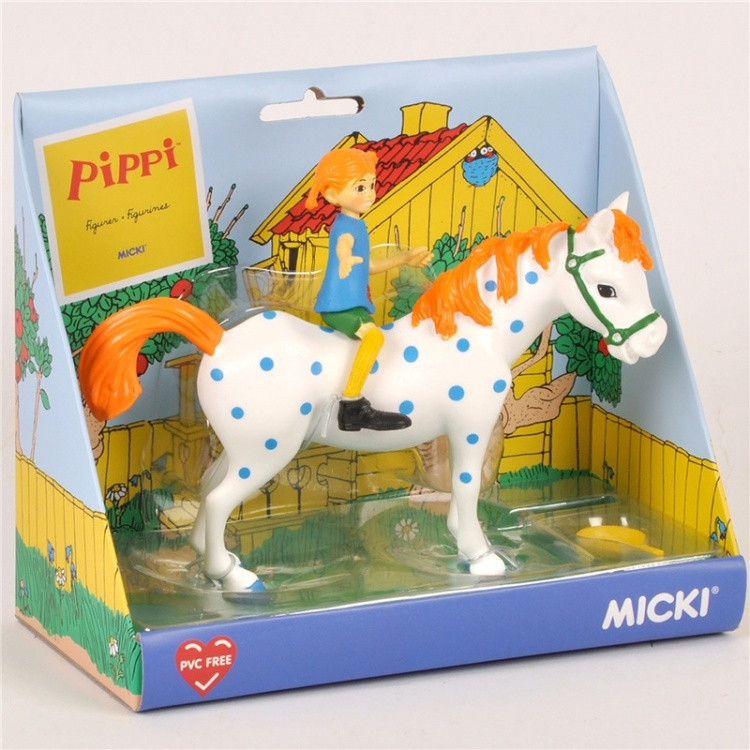Pippi Pippi & Lille Gubben Figursett Pippi Pippi & Lille Gubben Figursett