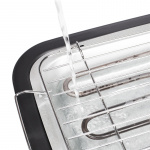 Tristar Elektrisk grill for bord BQ-2813 37X21cm 2000W Tristar Elektrisk grill for bord BQ-2813 37X21cm 2000W