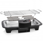 Tristar Elektrisk grill for bord BQ-2813 37X21cm 2000W Tristar Elektrisk grill for bord BQ-2813 37X21cm 2000W