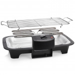 Tristar Elektrisk grill med stativ BQ-2883 inkl. hylle 2000W Tristar Elektrisk grill med stativ BQ-2883 inkl. hylle 2000W