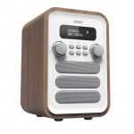 Denver FM/DAB+ Radio Bluetooth Wood/White Denver FM/DAB+ Radio Bluetooth Wood/White