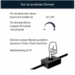 LightsOn Dimmer maks 20W IP44
