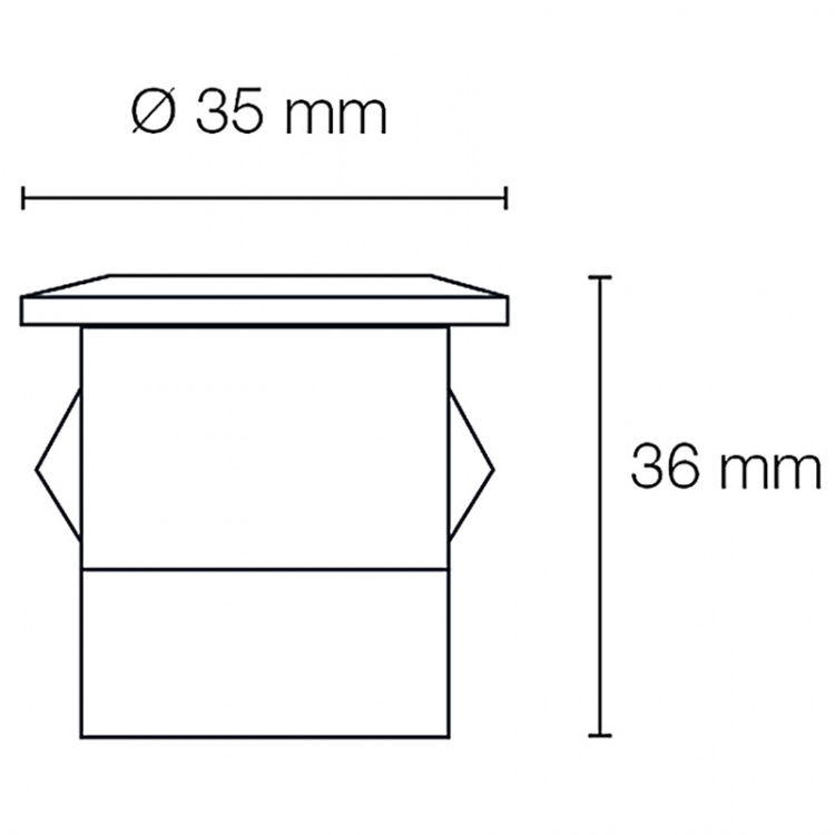 LightsOn Orion innfelt spot 5 stk Svart LightsOn Orion innfelt spot 5 stk Svart