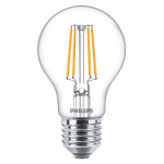 Philips 3-pakning LED E27 Normal Clear 40W 470lm Philips 3-pakning LED E27 Normal Clear 40W 470lm